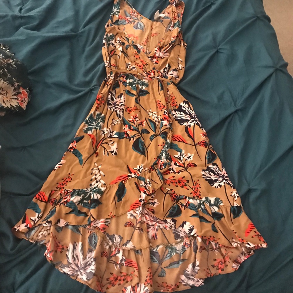 A New Day high-low floral dress